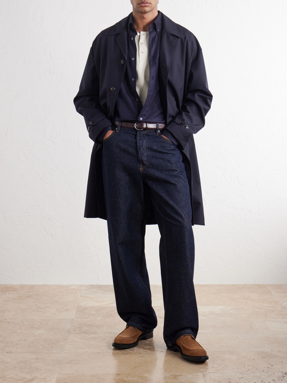 Cotton And Lyocell-Blend Flannel Overshirt