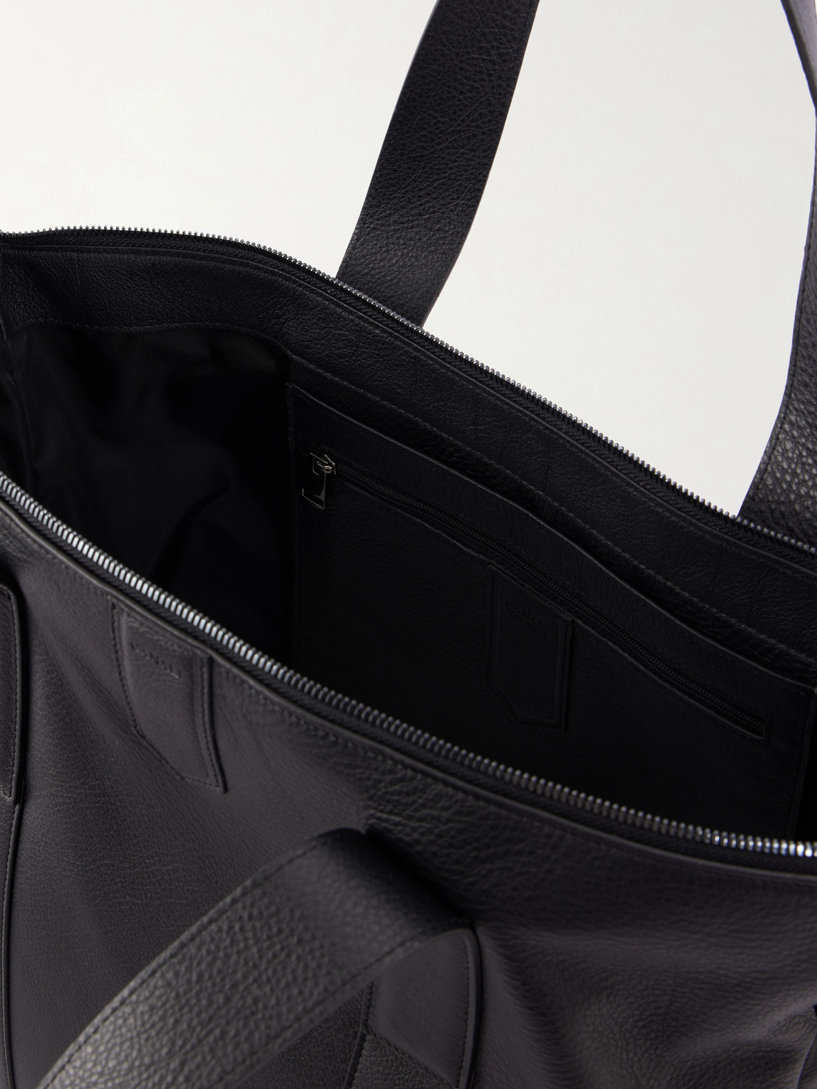 Canali Full-Grain Leather Tote - Men | Thumbnail 6 Canali Full-Grain Leather Tote - Men | Thumbnail 6