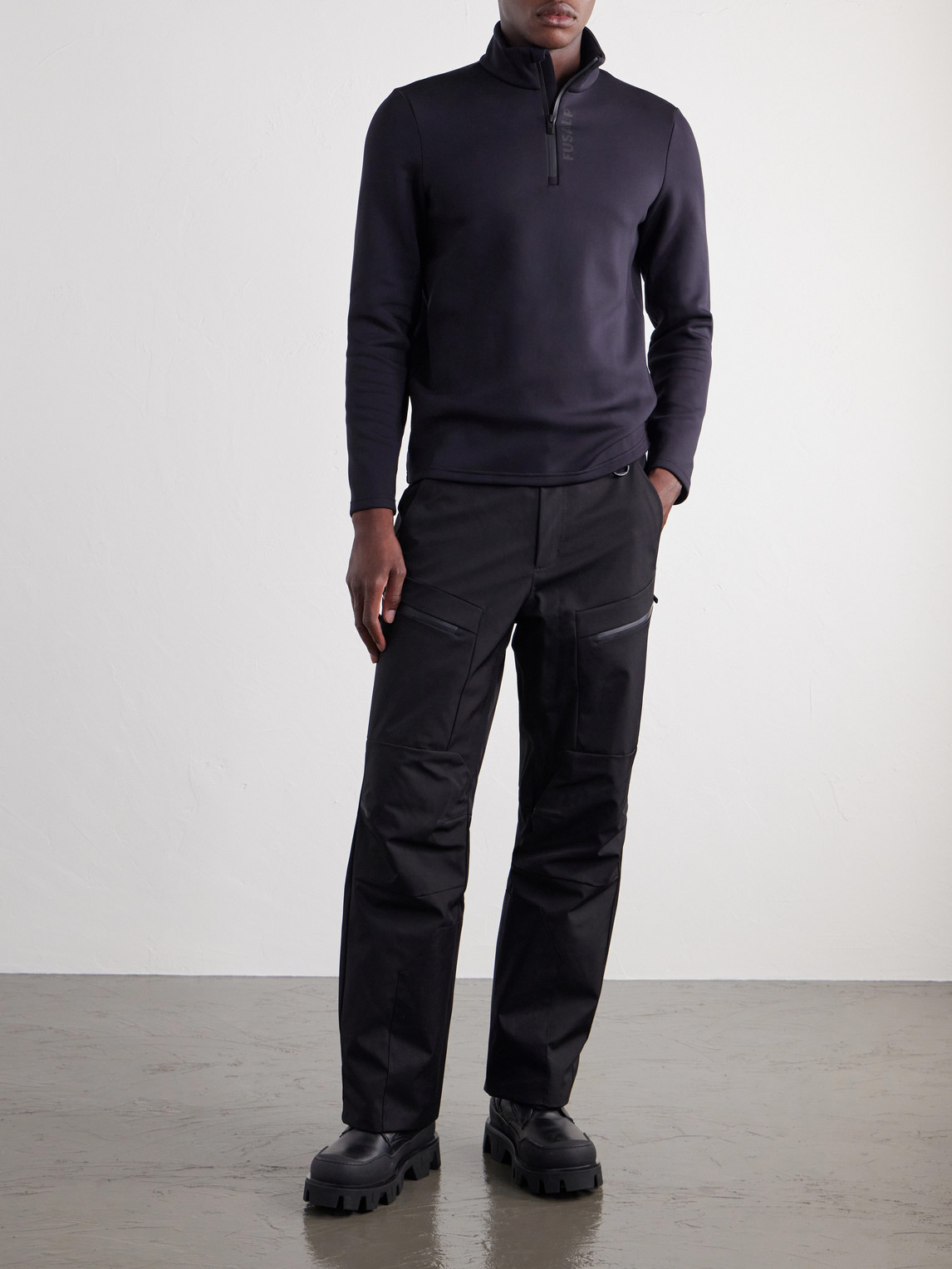 Timothy Ii Tech Stretch-Jersey Half-Zip Ski Base Layer