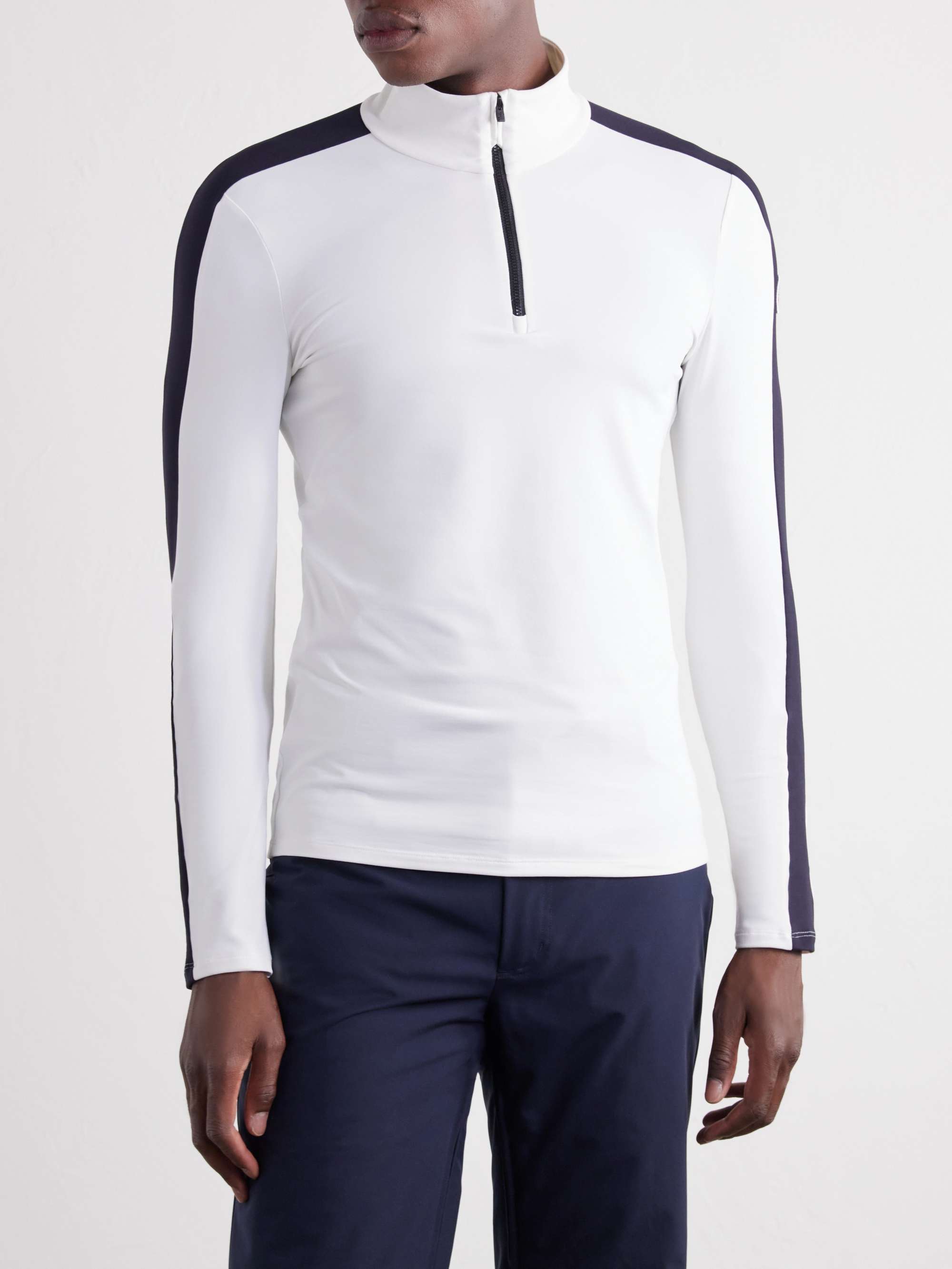 FUSALP Alpille IV Tech Stretch-Jersey Half-Zip Ski Base Layer