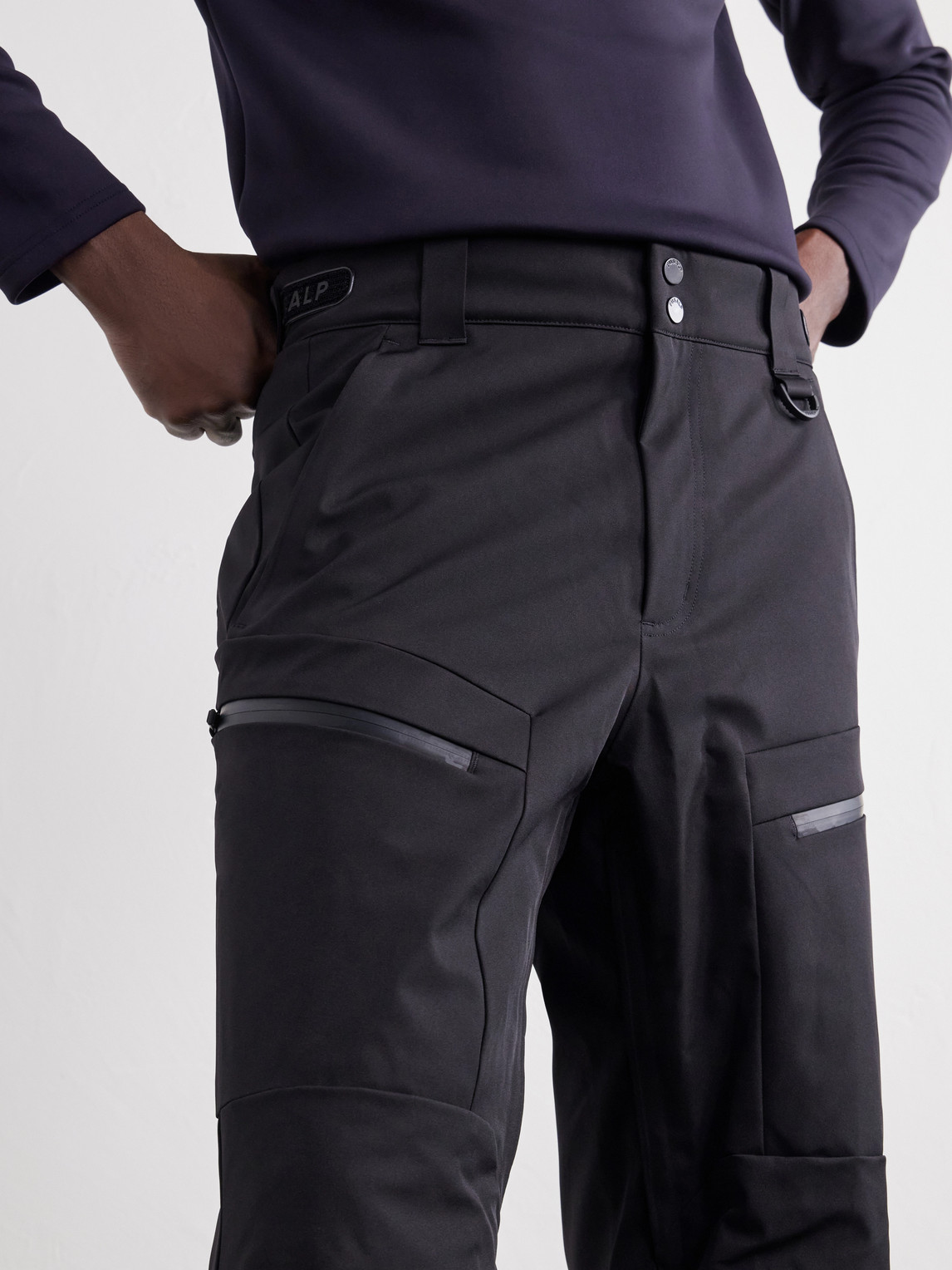 Sidyo Straight-Leg Paneled Padded Ski Pants