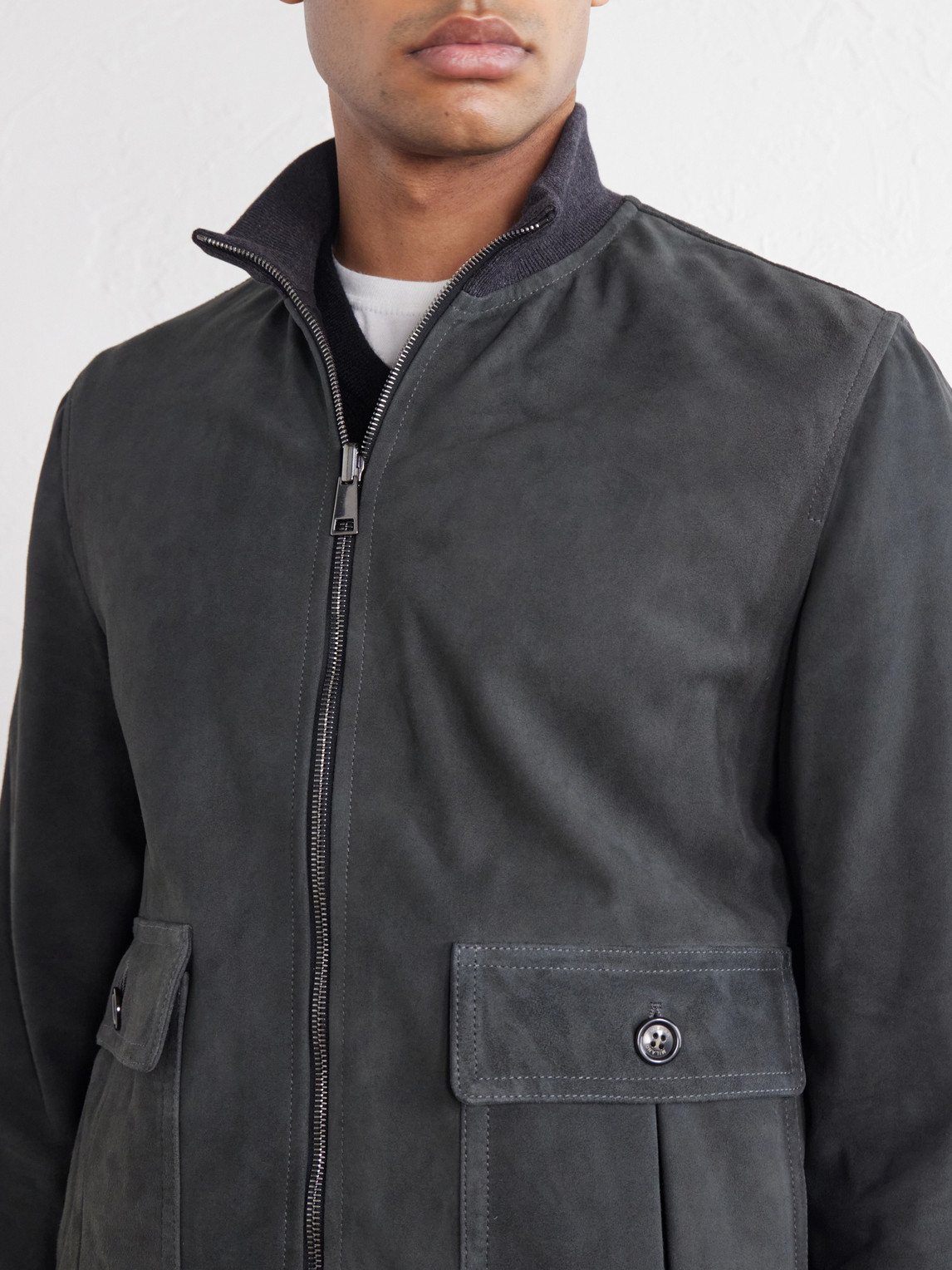 Reversible Suede Jacket