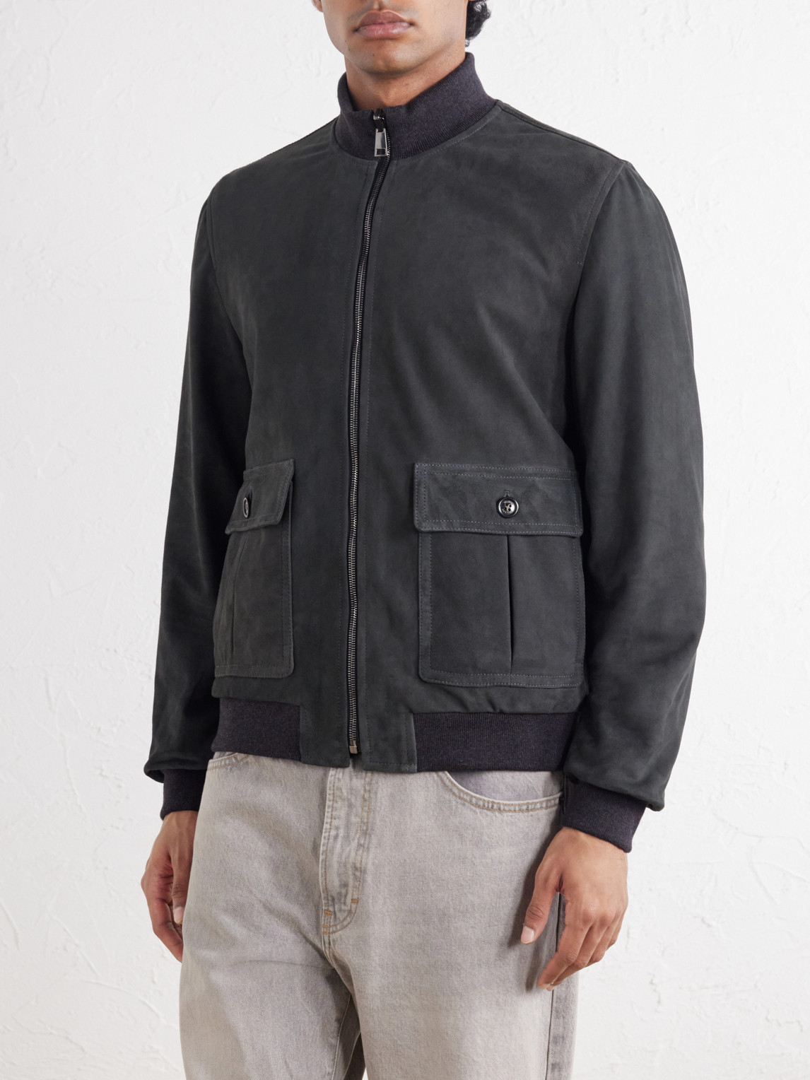 Reversible Suede Jacket
