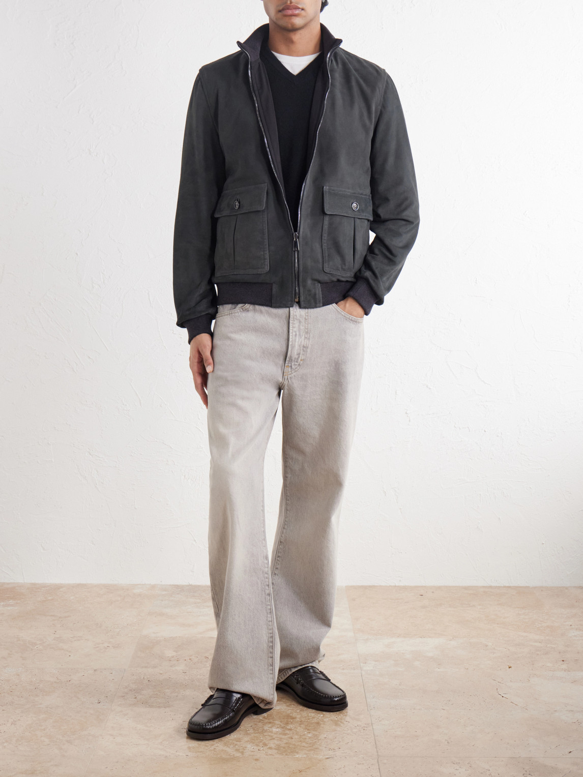Reversible Suede Jacket