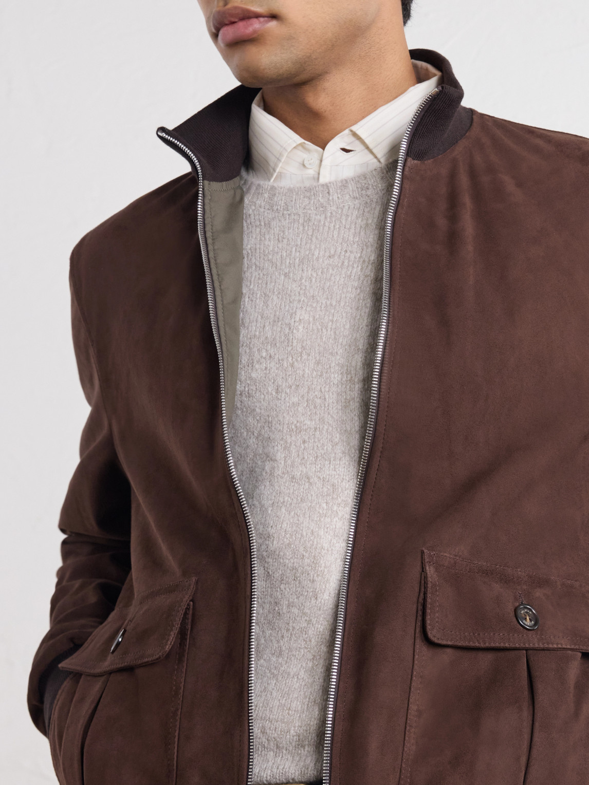 Reversible Suede Jacket