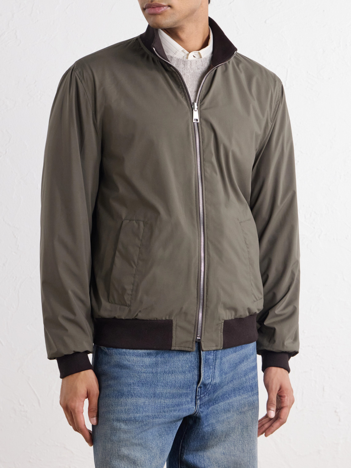 Reversible Suede Jacket