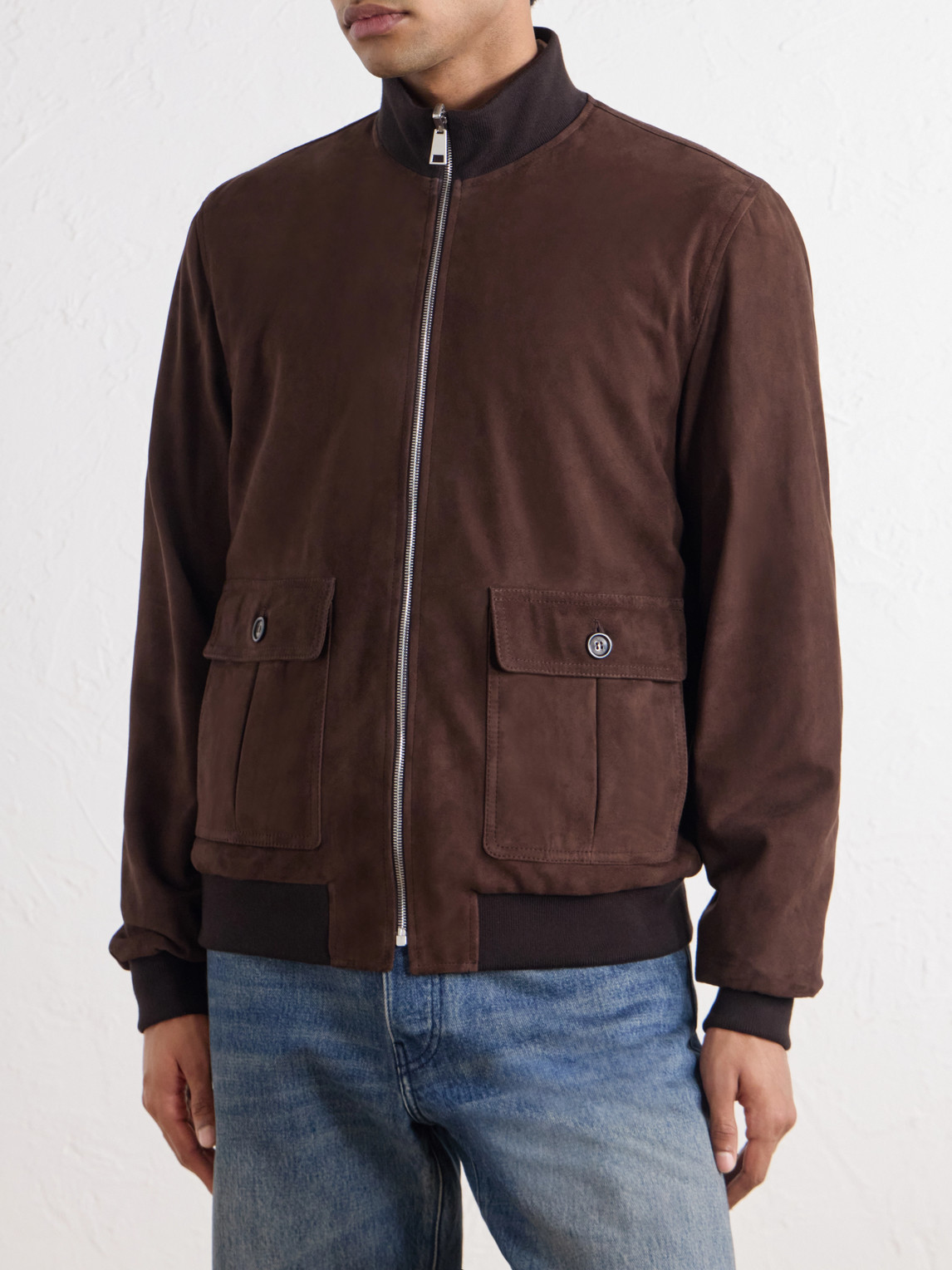 Reversible Suede Jacket