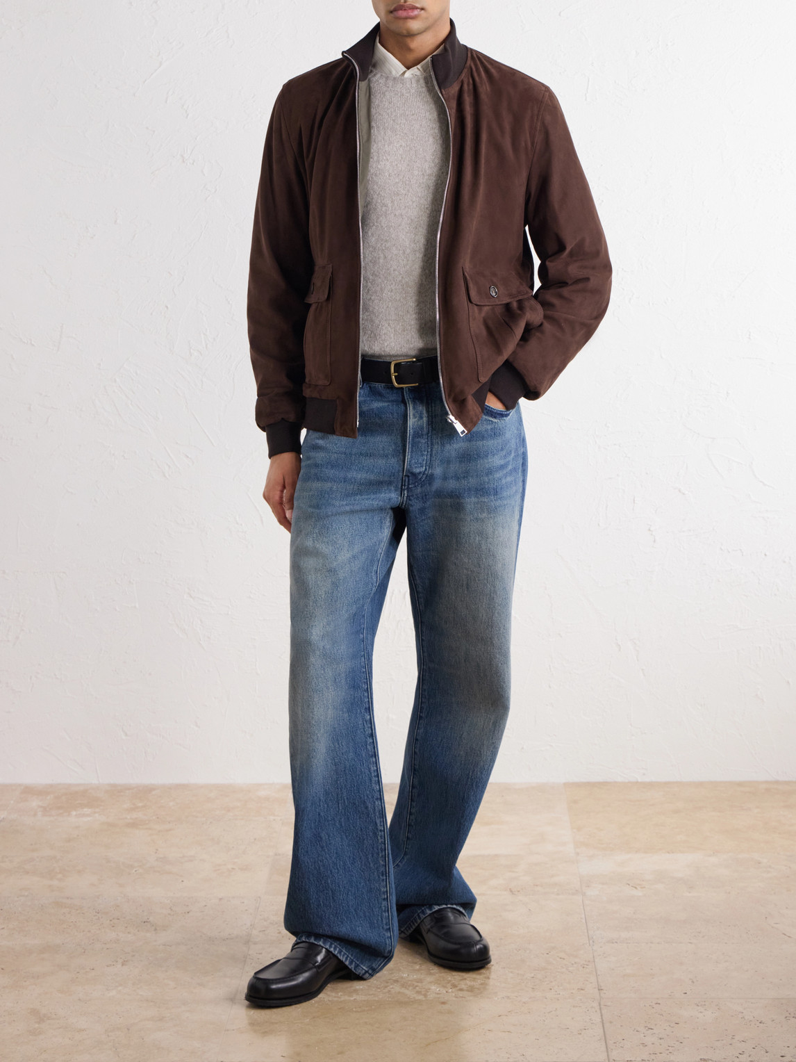 Reversible Suede Jacket