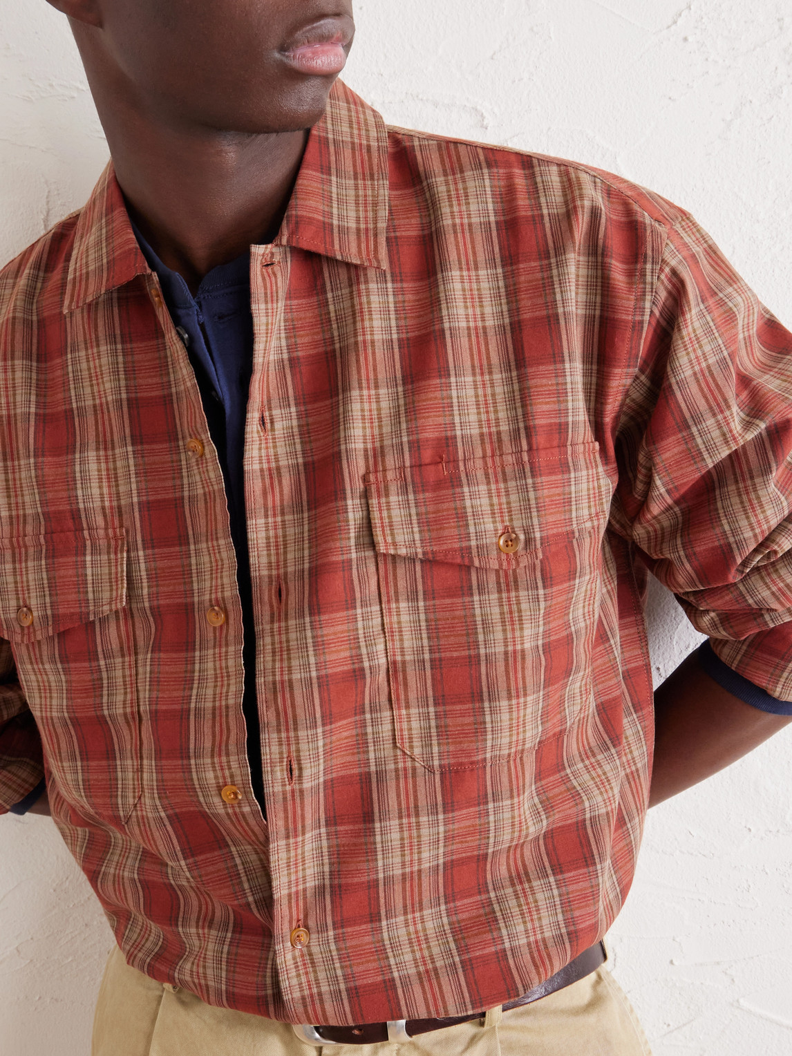 Cotton Shirt Checked