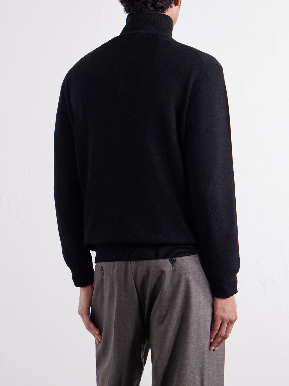Heriot Half-Zip Cashmere Sweater