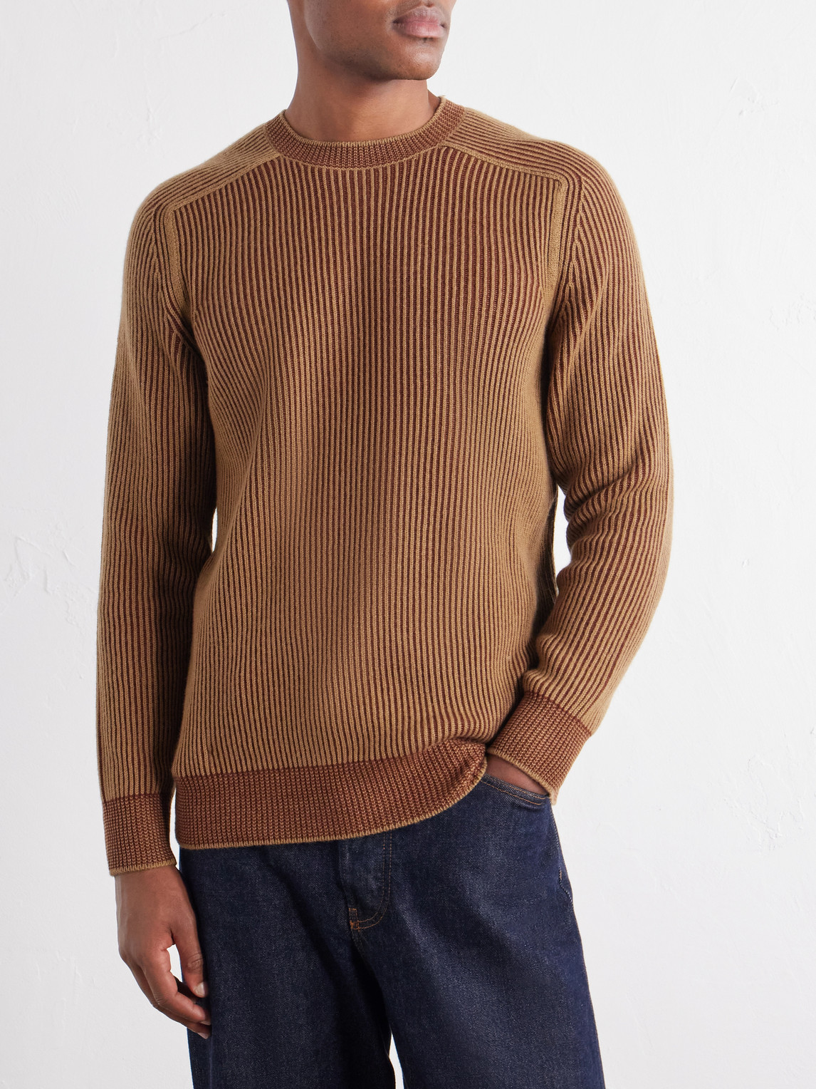 Dinghy Ribbed Cashmere Sweater