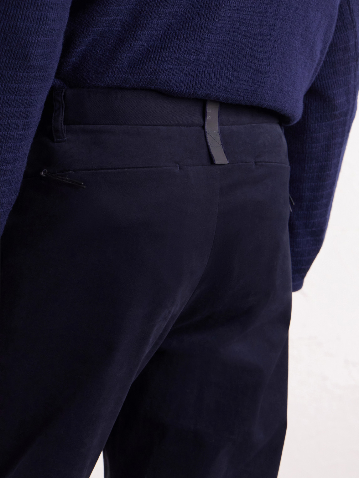 Tech Straight-Leg Cotton-Blend Twill Trousers Chino
