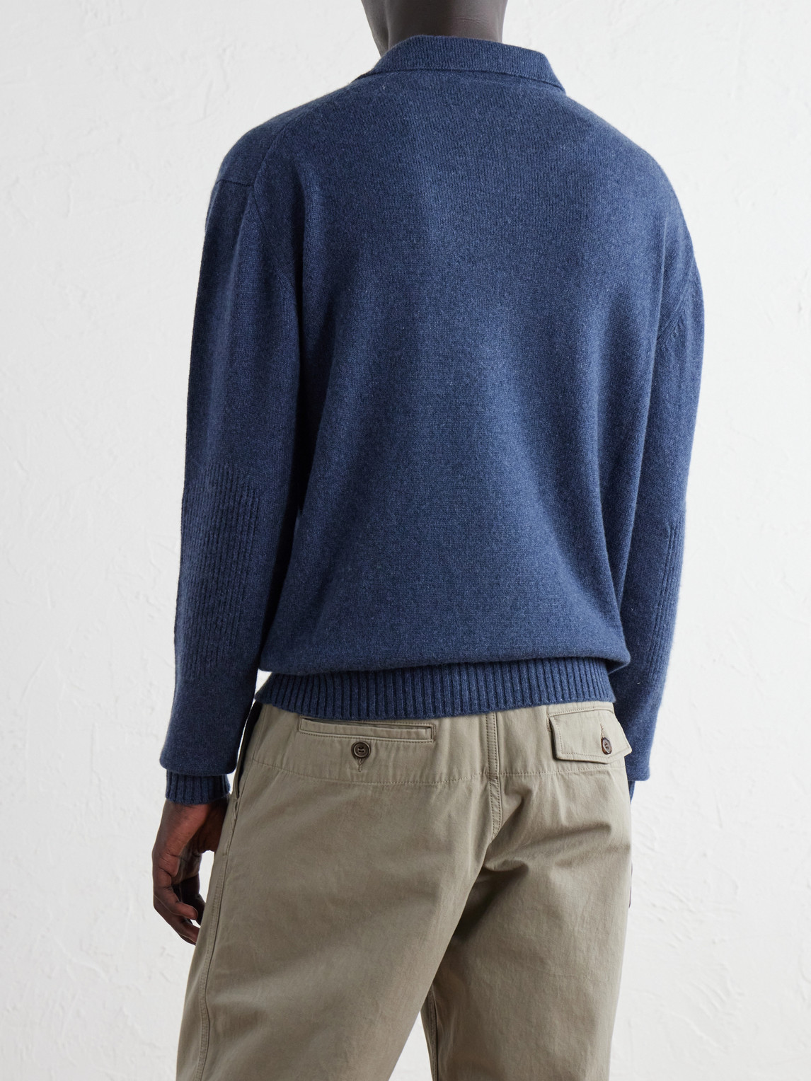 Cashmere Polo Sweater