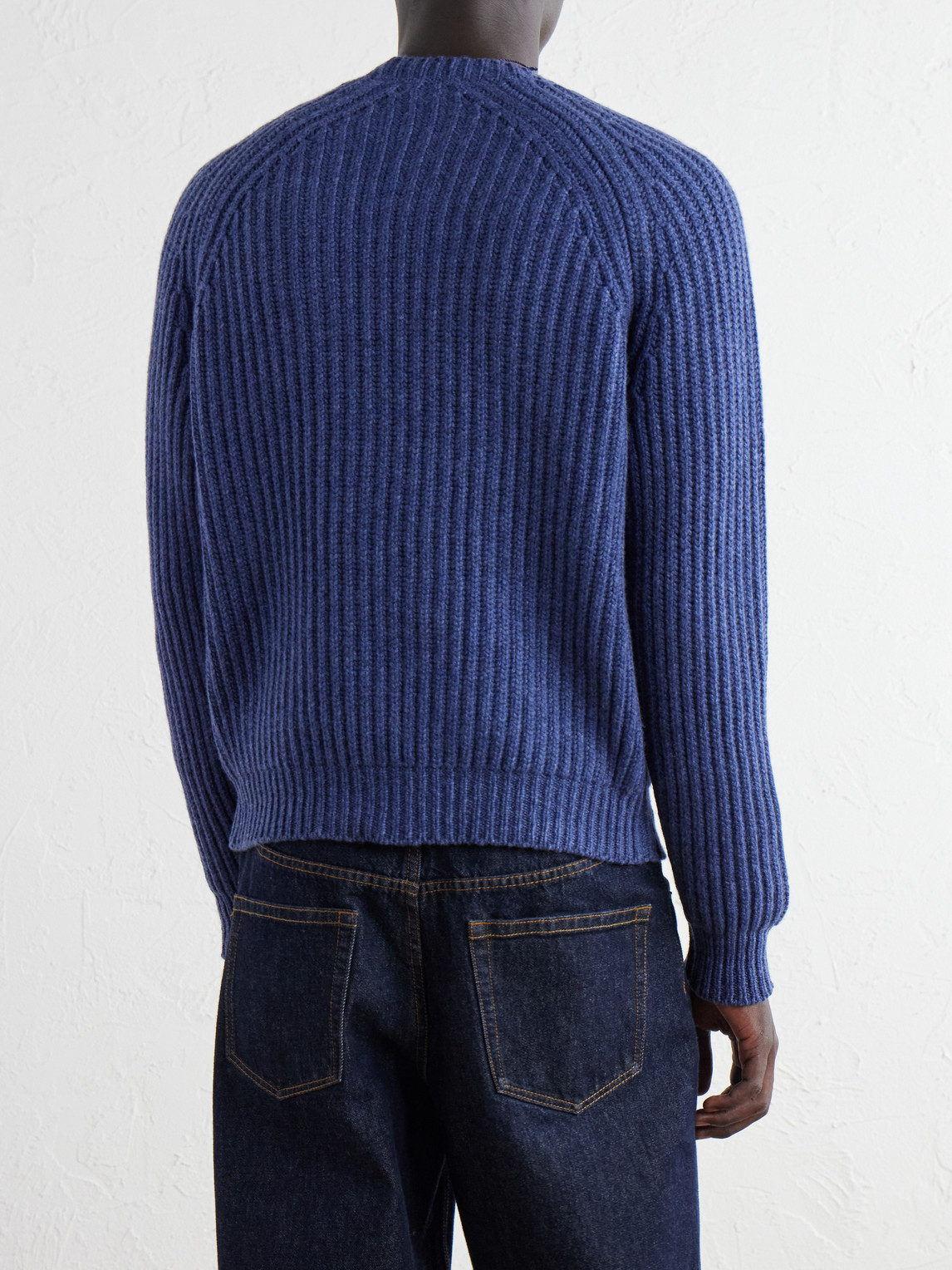 Ribbed Cashmere Sweater