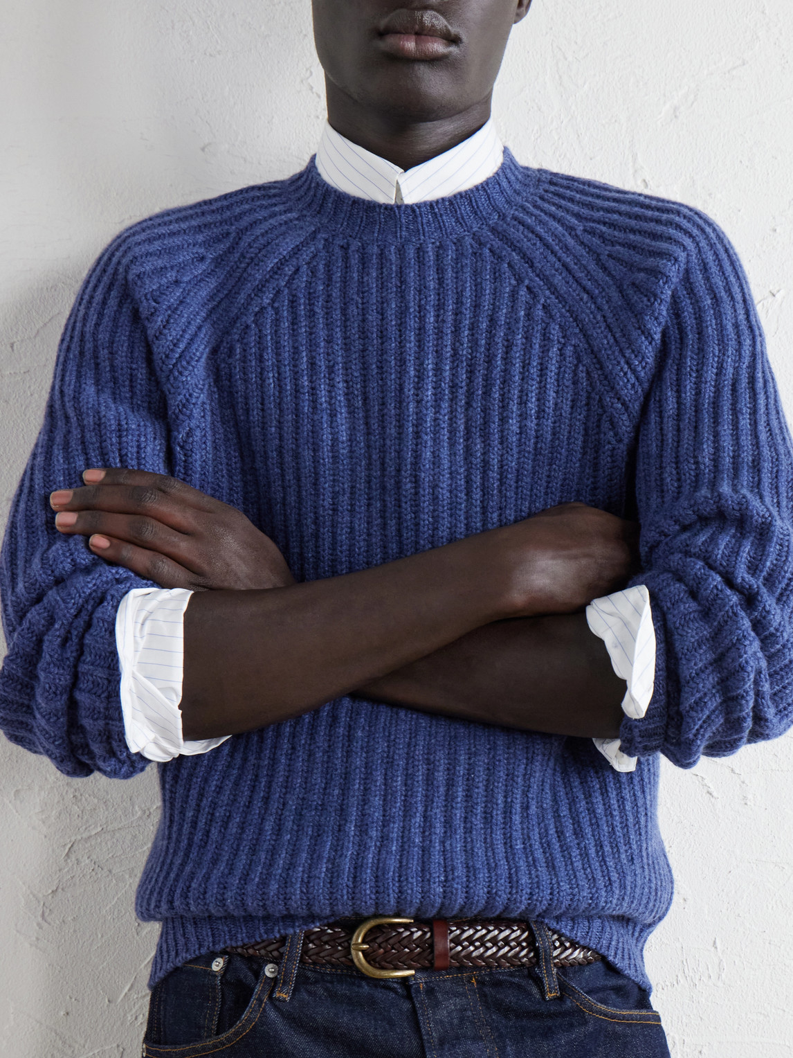 Ribbed Cashmere Sweater