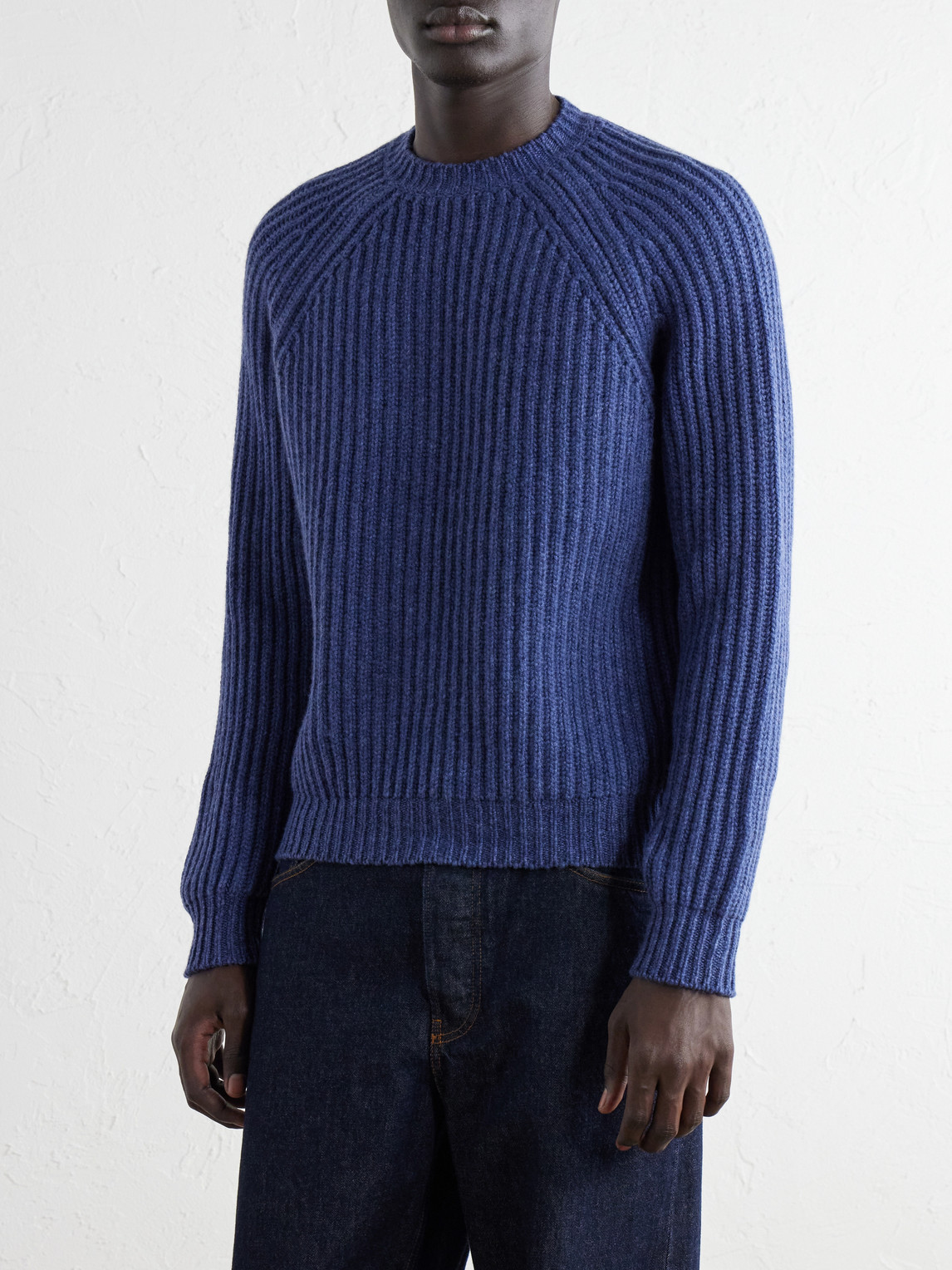 Ribbed Cashmere Sweater