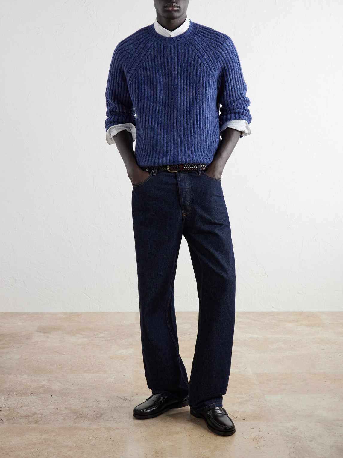 Ribbed Cashmere Sweater