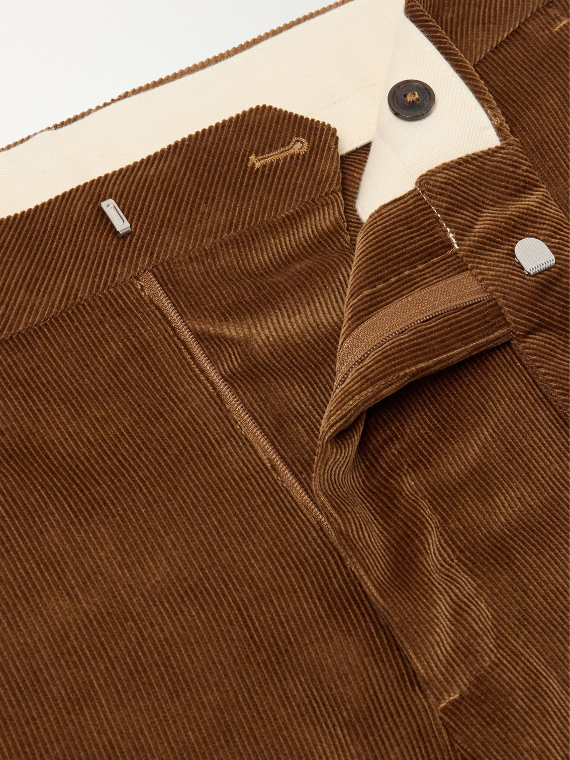 Straight-Leg Cotton-Blend Corduroy
