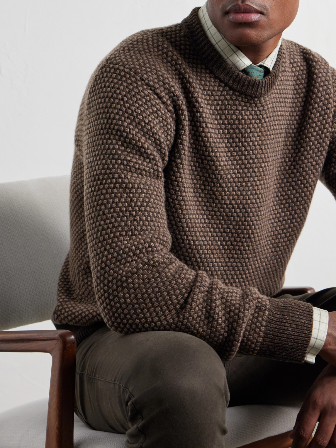 Hamilton Two-Tone Sweater