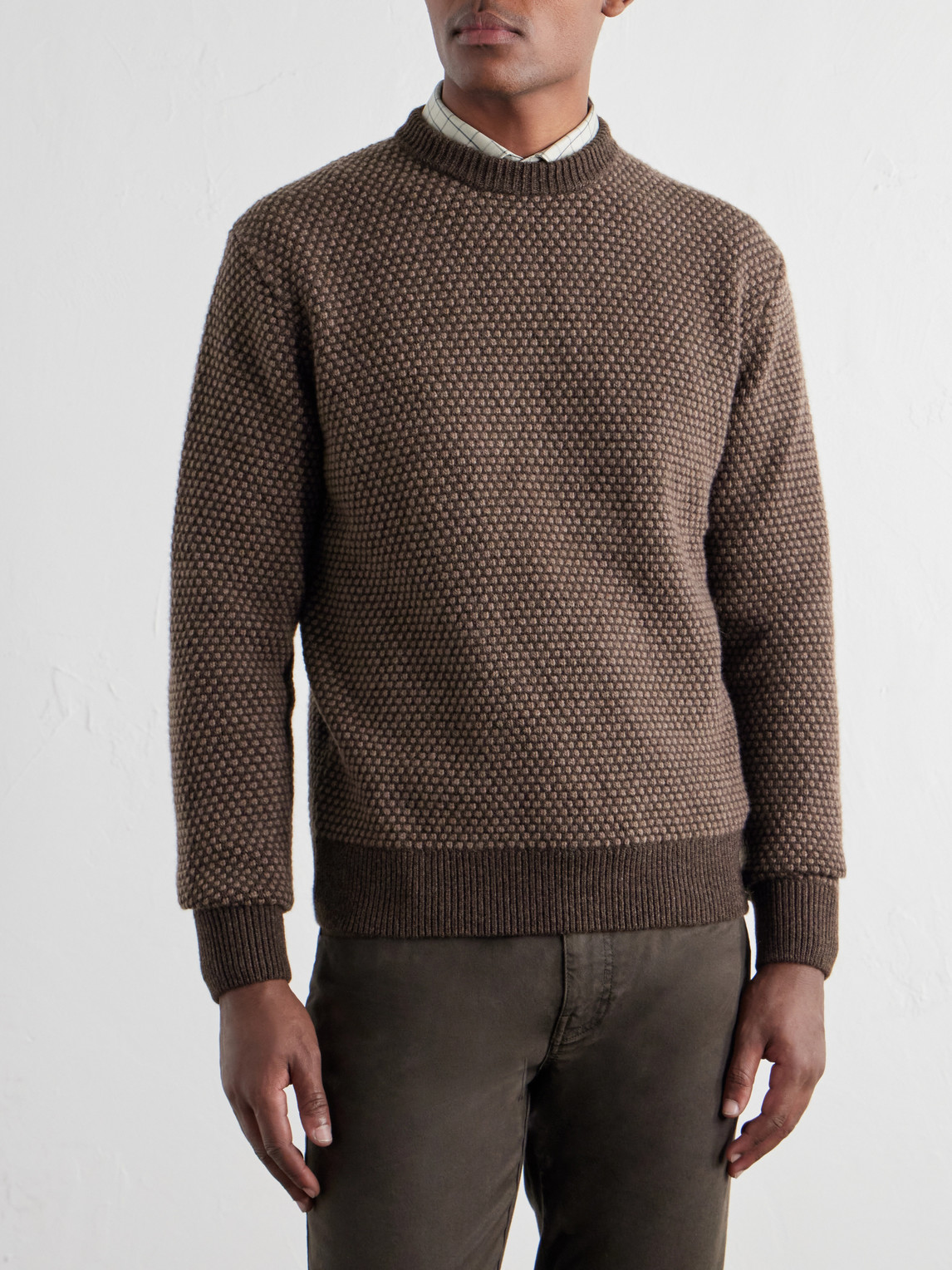 Hamilton Two-Tone Sweater