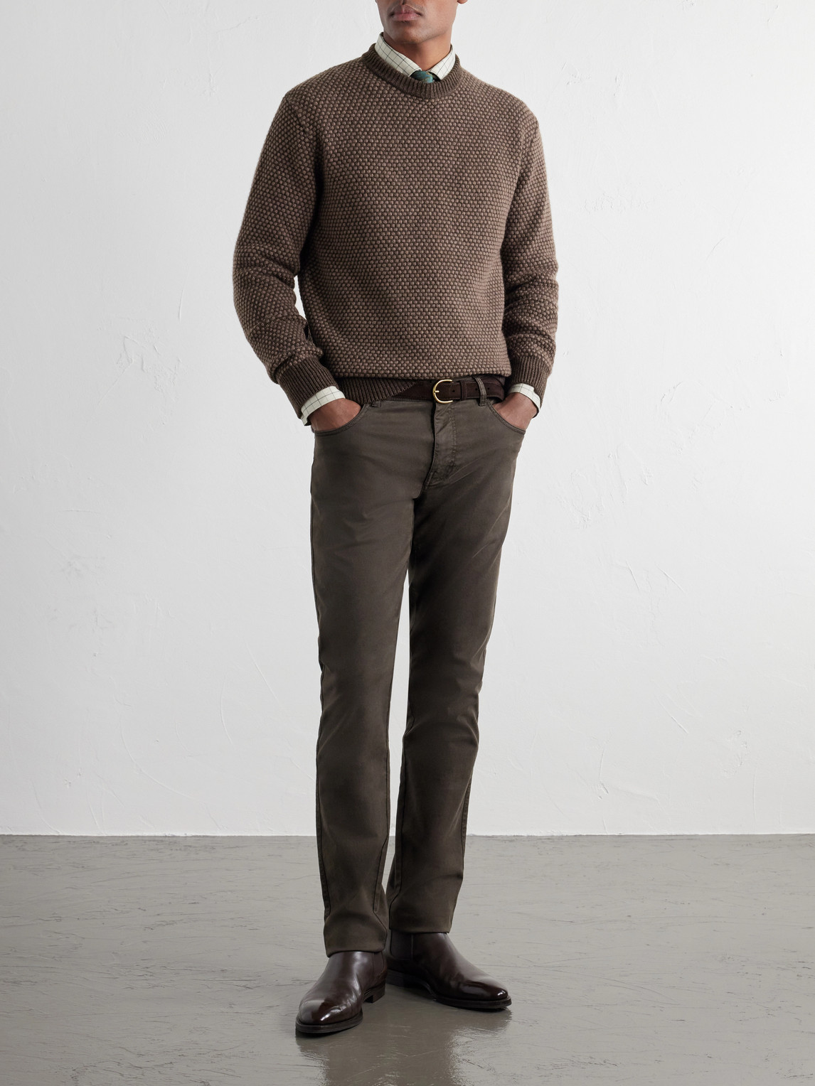 Hamilton Two-Tone Sweater