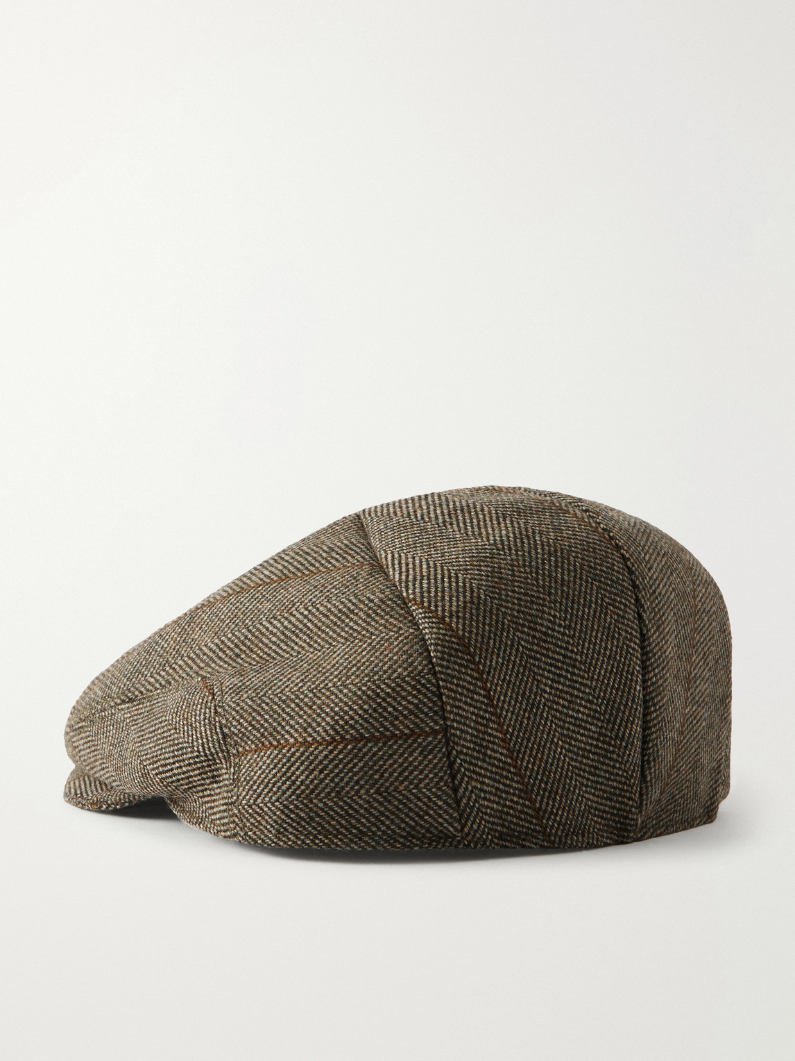 Purdey Litton Herringbone Wool-blend Hat In Multi