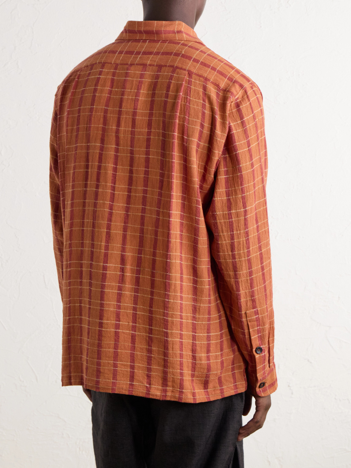 Pataudi Checked Handwoven Cotton Shirt