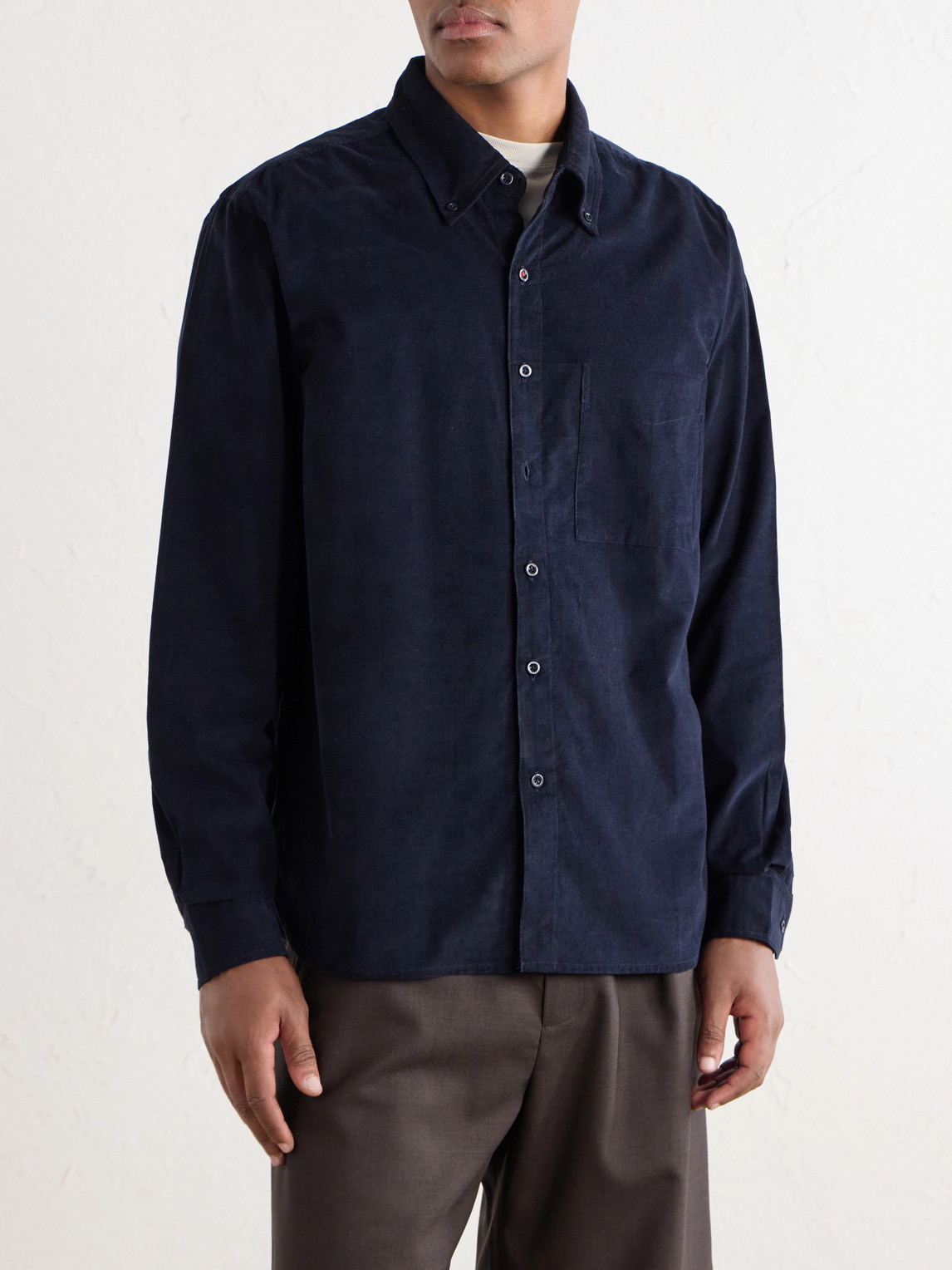 Ronald Cotton-Corduroy Shirt