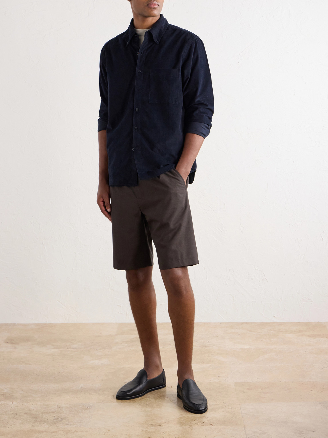 Ronald Cotton-Corduroy Shirt