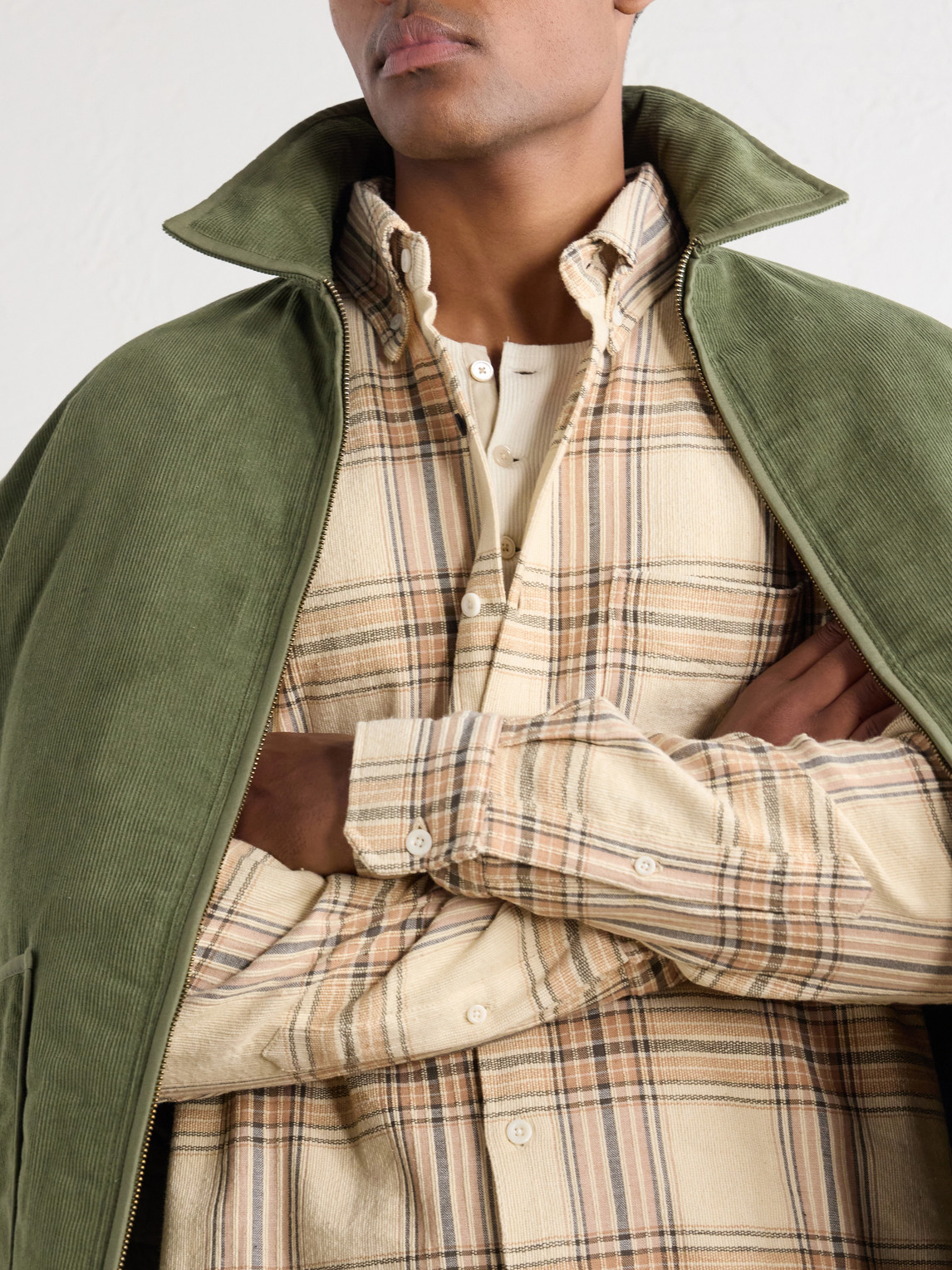 Ronald Checked Cotton Shirt