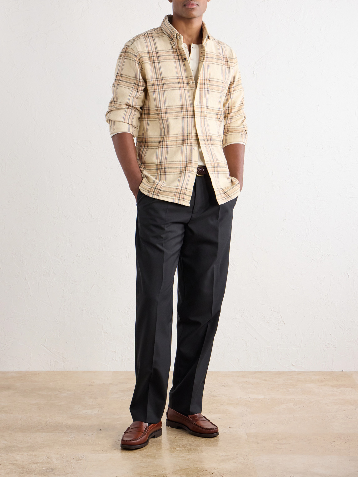 Ronald Checked Cotton Shirt