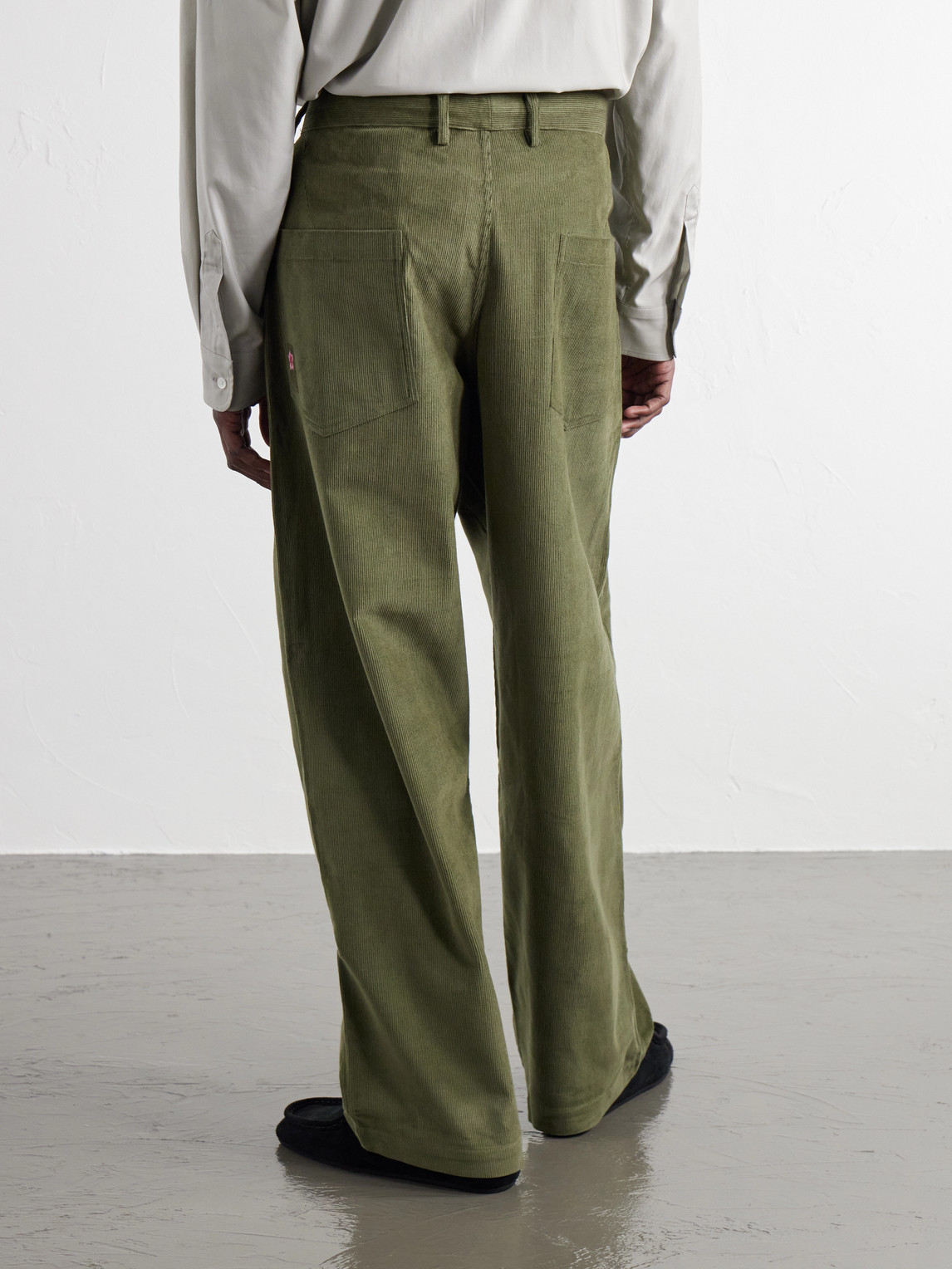 Yuki Straight-Leg Cotton- Corduroy