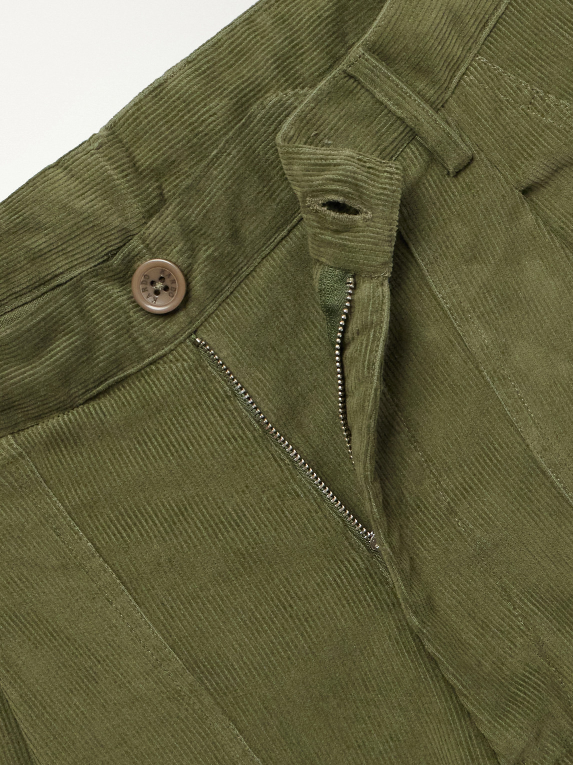Yuki Straight-Leg Cotton- Corduroy