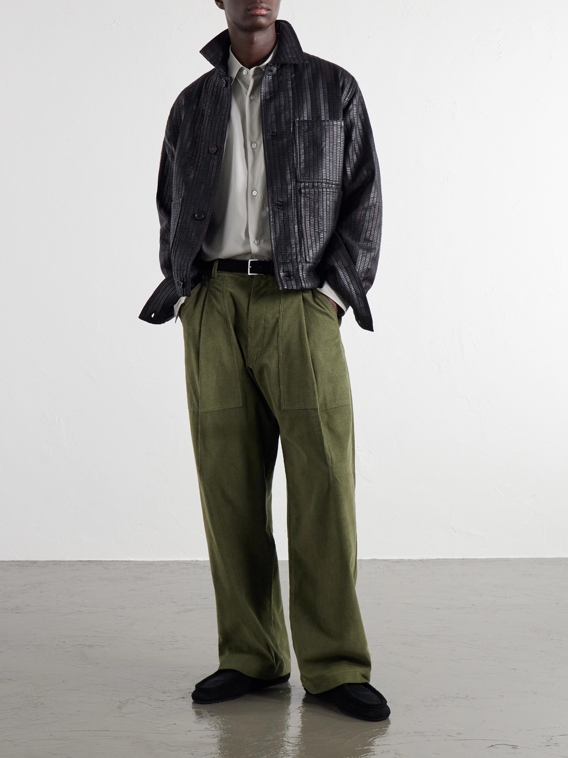 Yuki Straight-Leg Cotton- Corduroy