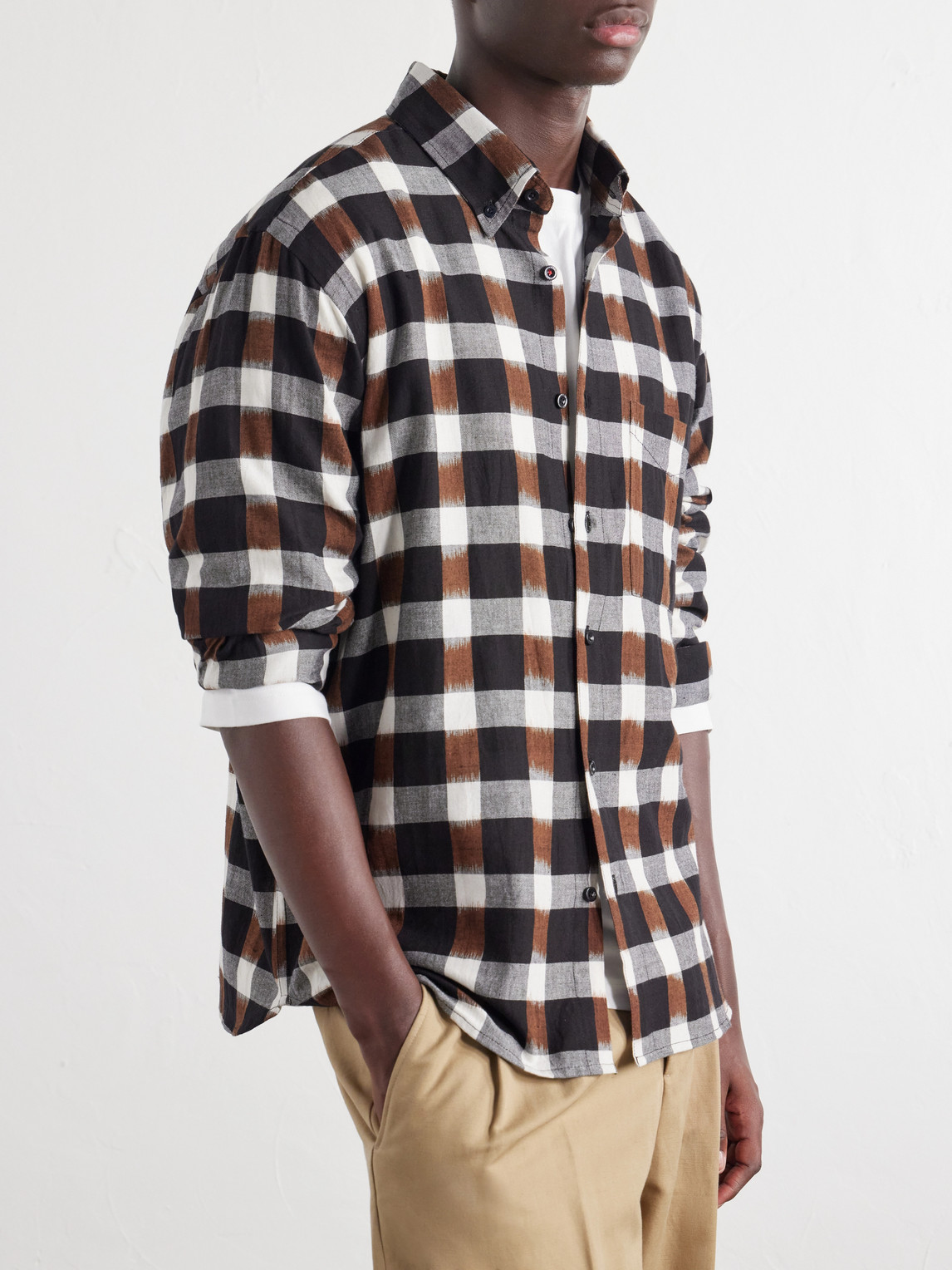 Ronald Checked Cotton Shirt