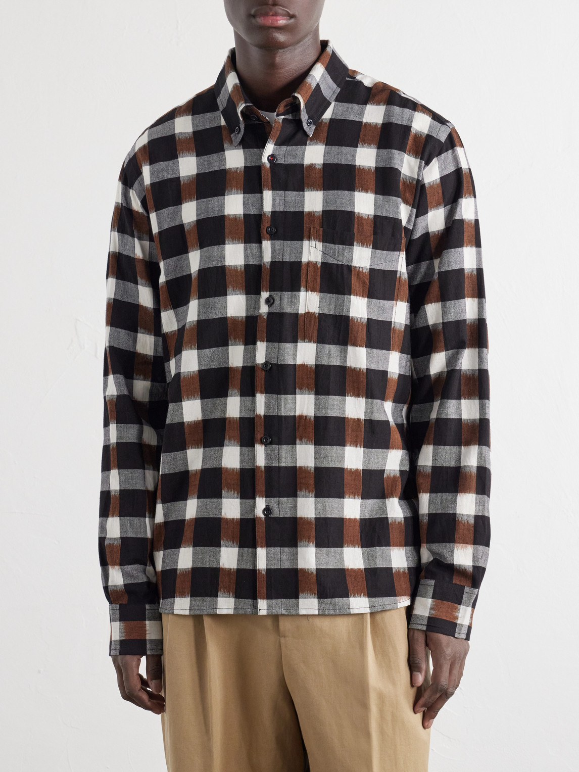 Ronald Checked Cotton Shirt