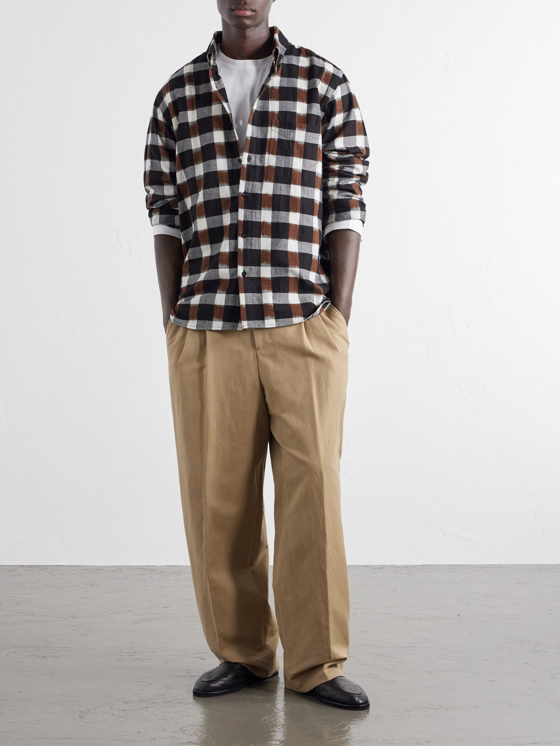 Ronald Checked Cotton Shirt
