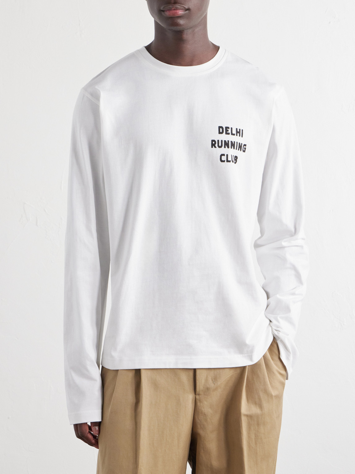 Printed Cotton-Jersey T-Shirt