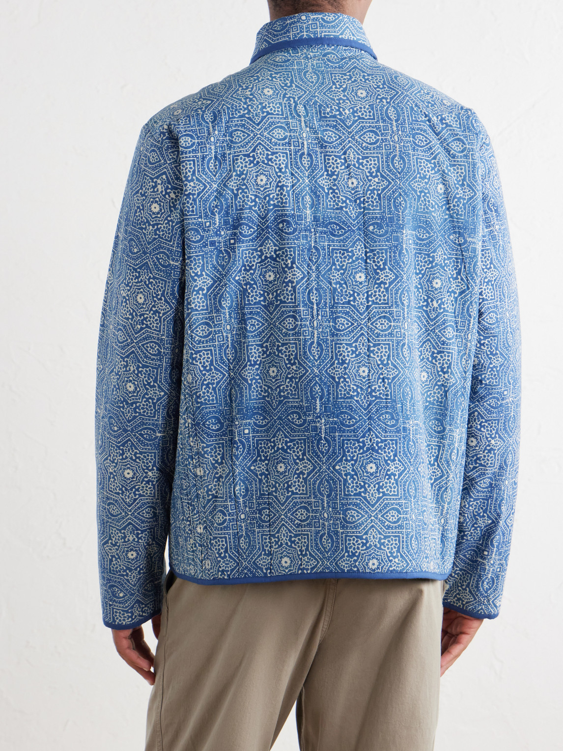 Wynton Printed Cotton Blouson Jacket