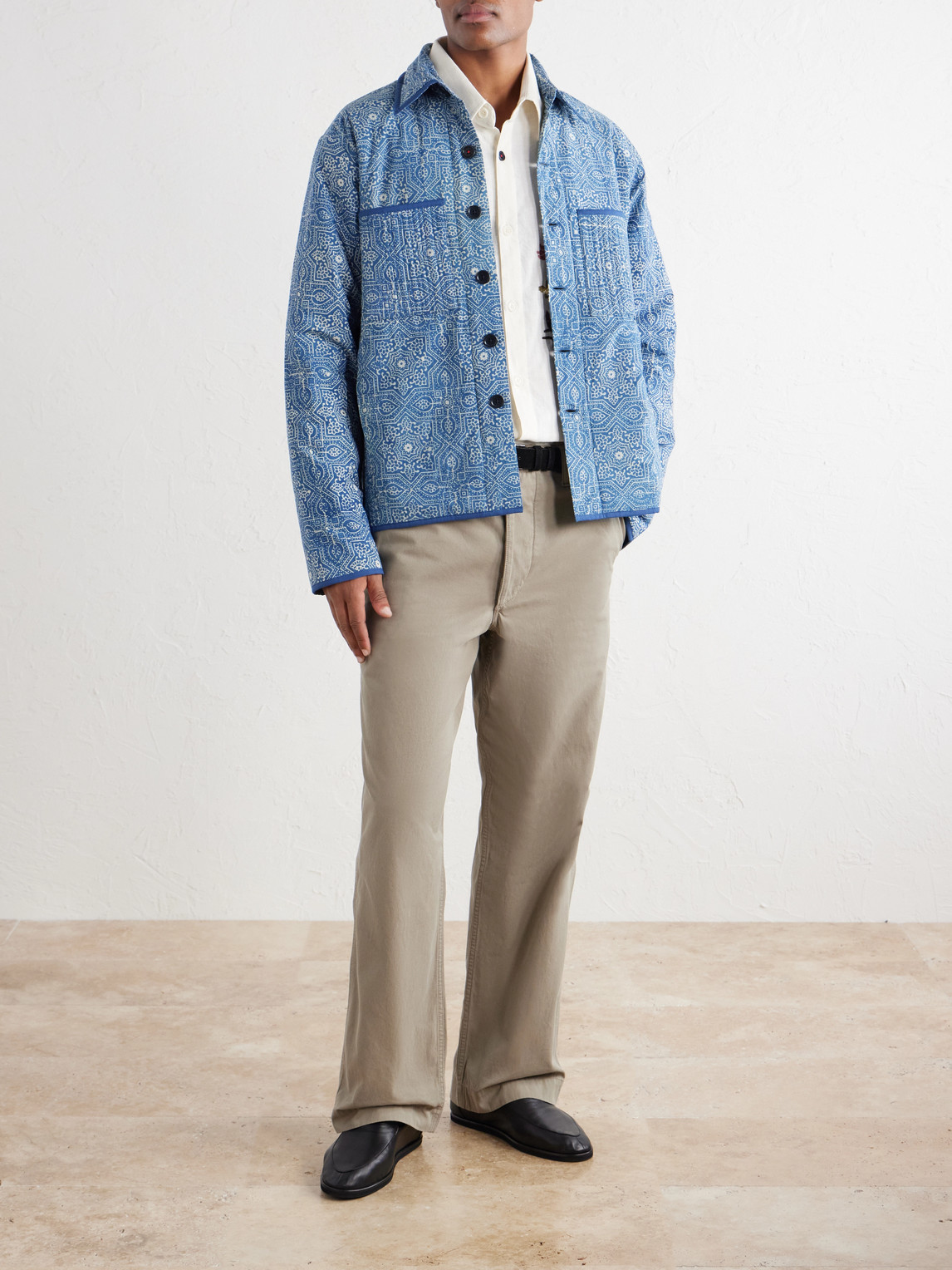Wynton Printed Cotton Blouson Jacket