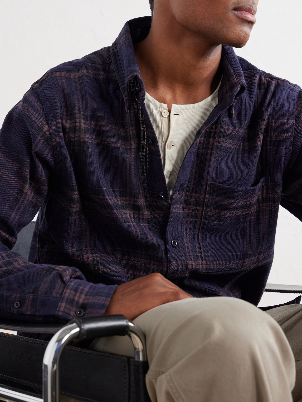 Ronald Checked Cotton Shirt