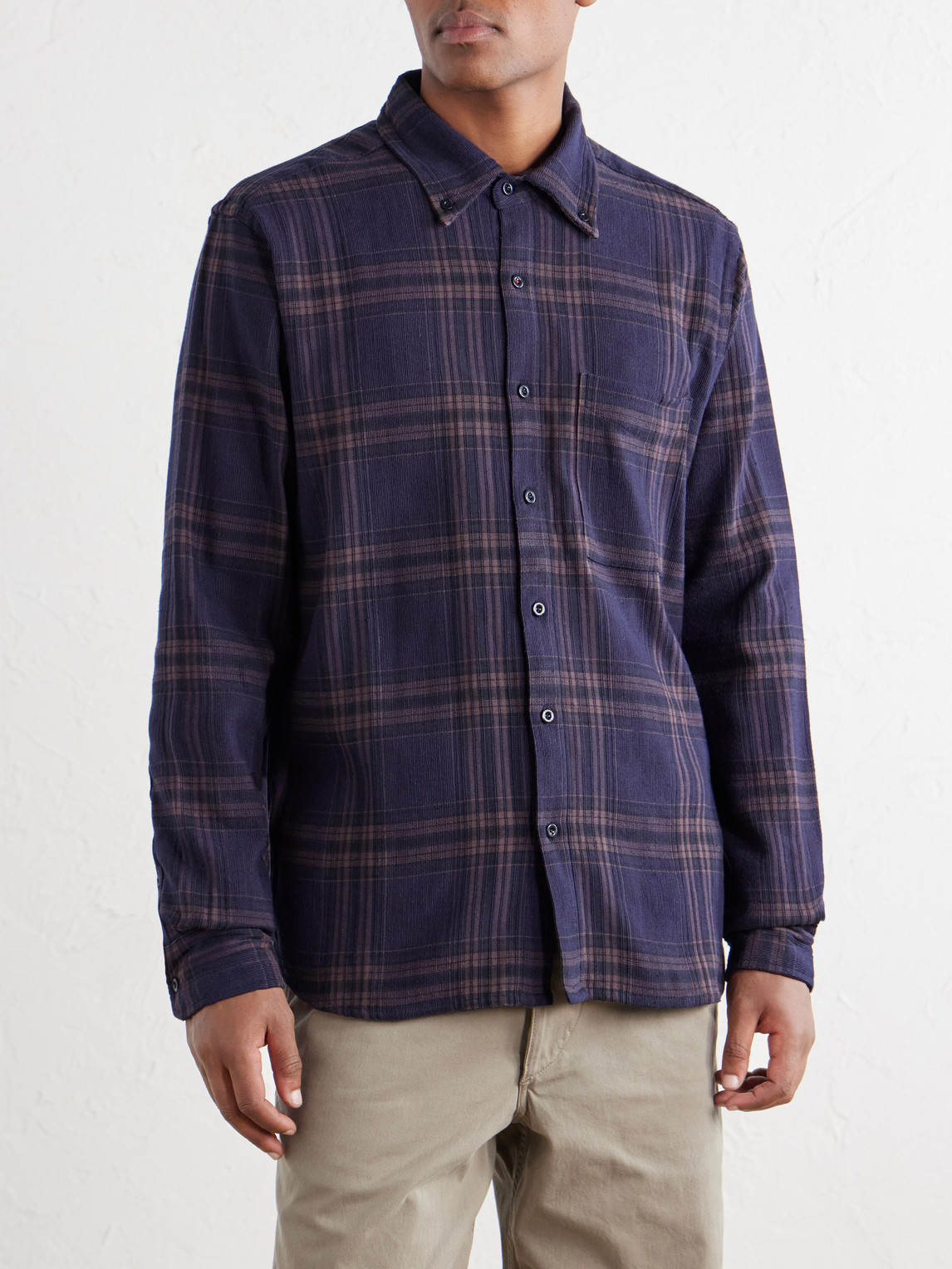 Ronald Checked Cotton Shirt
