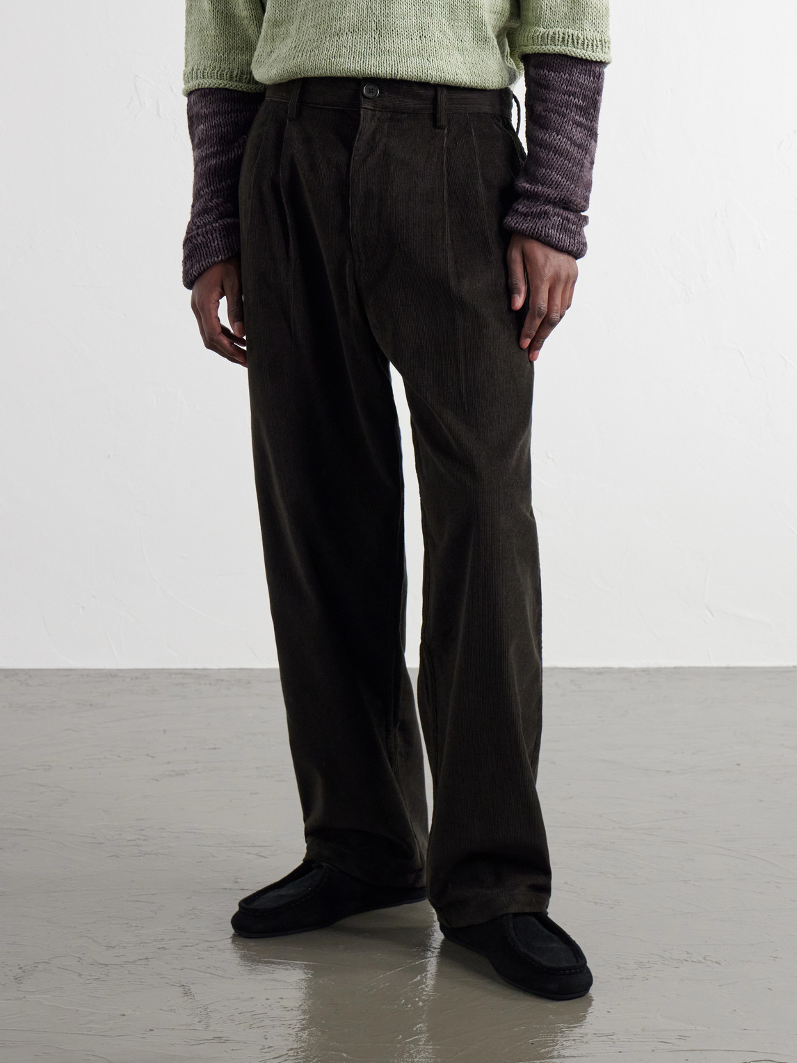 Antonio Straight-Leg Cotton- Corduroy