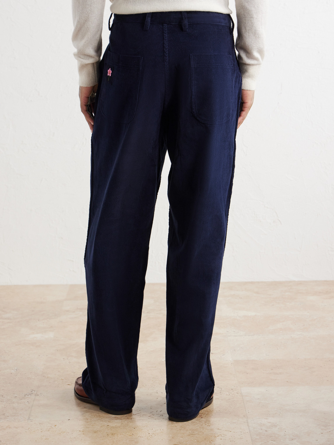 Antonio Straight-Leg Cotton- Corduroy