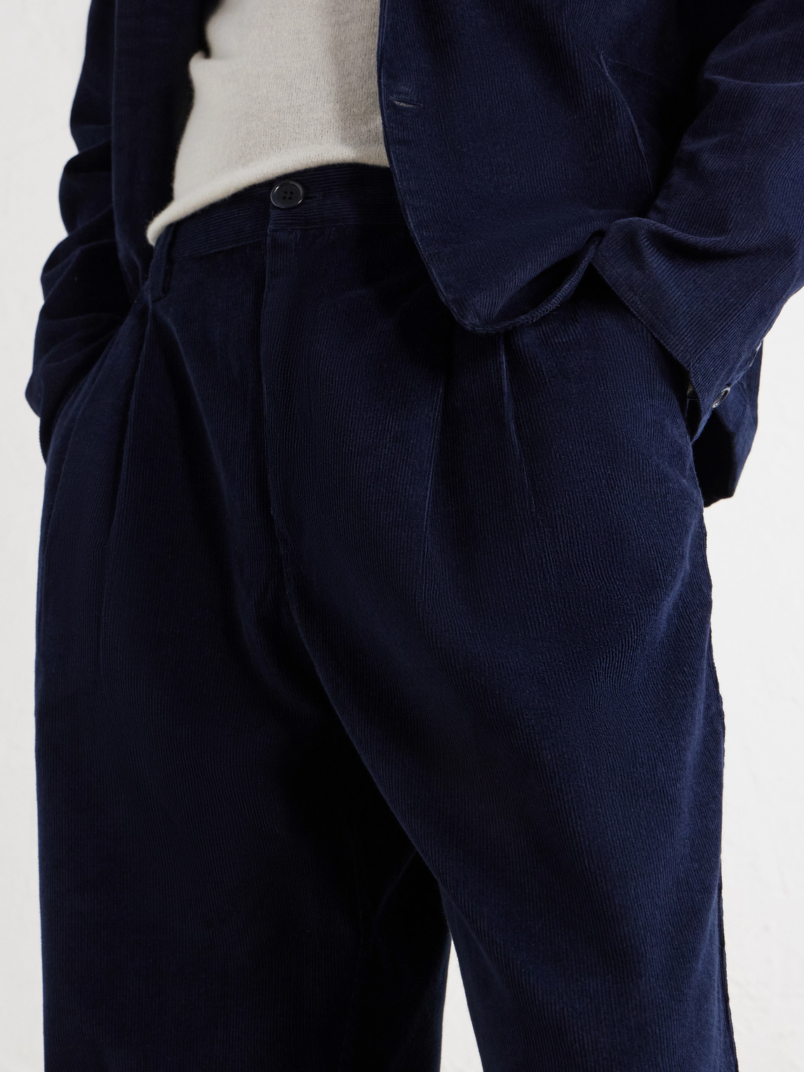 Antonio Straight-Leg Cotton- Corduroy