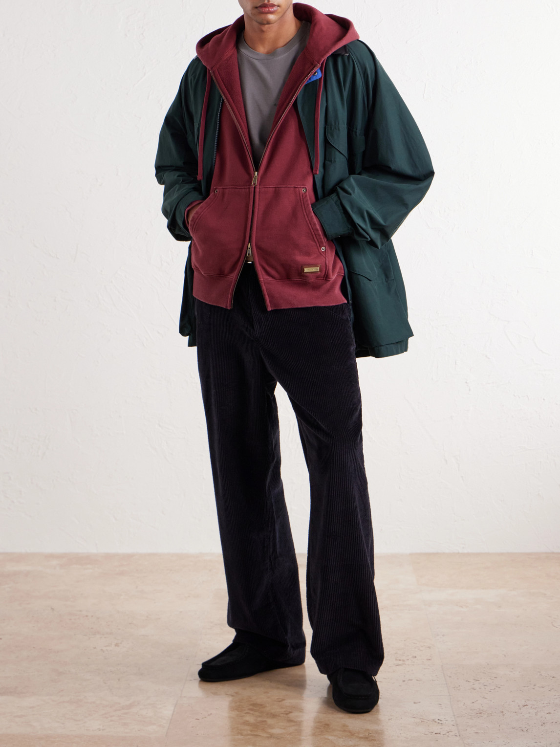 Aimé Leon Dore - Cotton-Jersey Zip-Up Hoodie