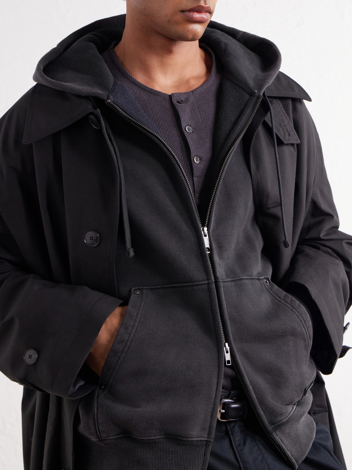 Aimé Leon Dore - Cotton-Jersey Zip-Up Hoodie