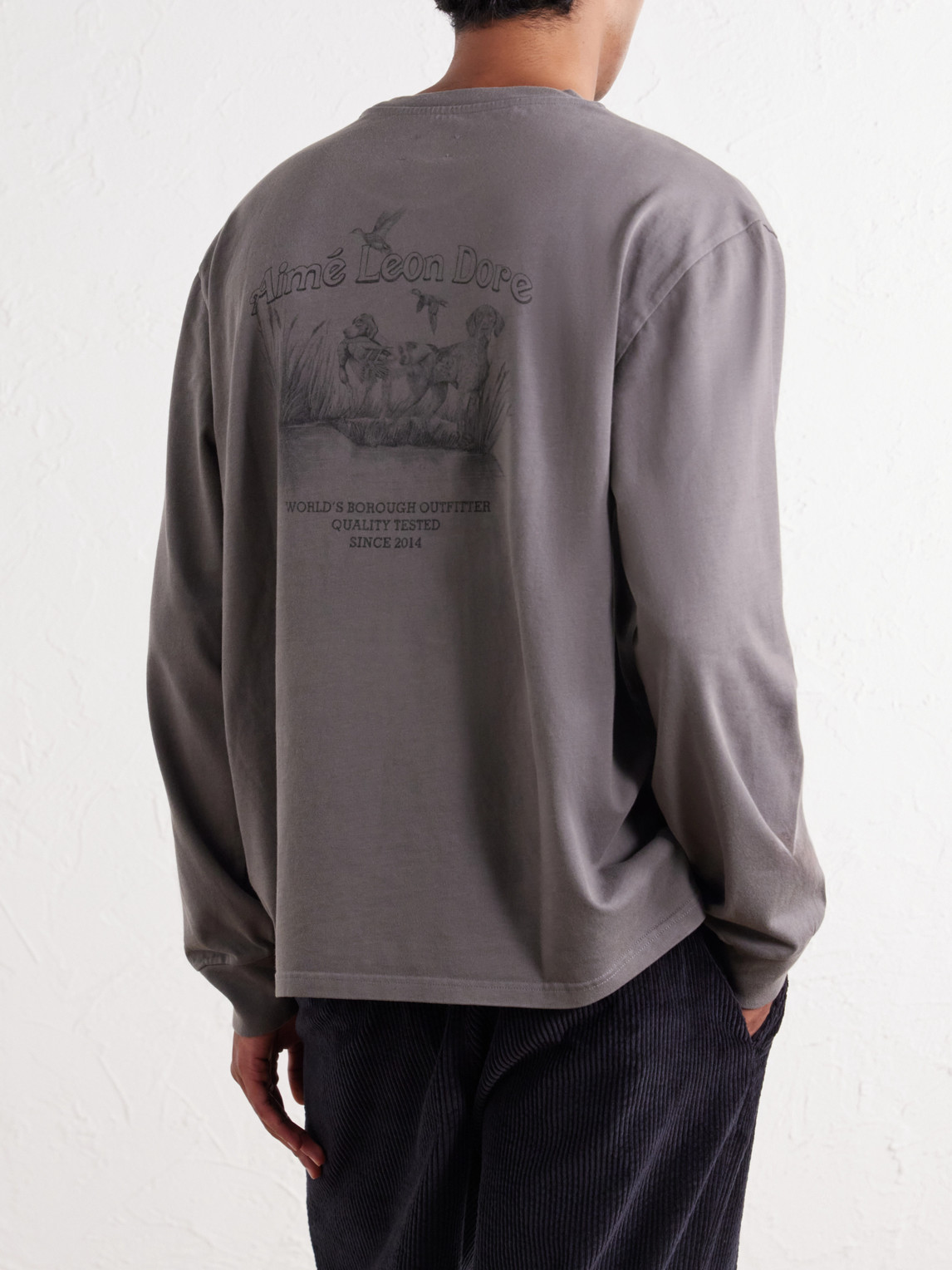 Aimé Leon Dore - Logo-Embroidered Cotton-Jersey T-Shirt