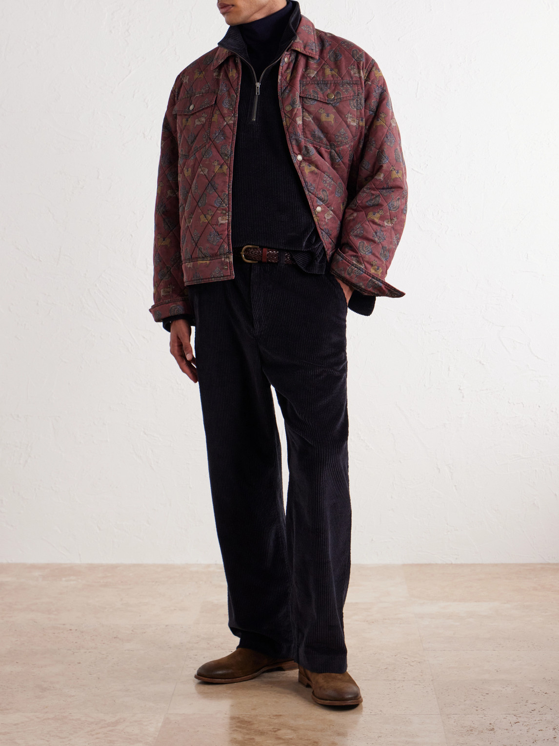 Aimé Leon Dore - Wide-Leg Cotton- Corduroy
