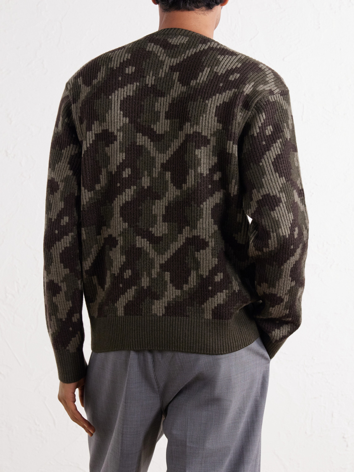 Aimé Leon Dore - Camouflage-Ribbed Sweater